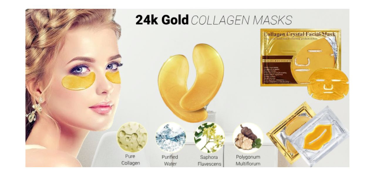 24K gold face mask, Collagen under eye patches, Gold collagen lip patch, Anti-aging gold mask, Hydrating gold facial mask, Anti-aging eye mask, Firming collagen face mask, Puffy eyes treatment, Luxury gold facial treatment, Anti-wrinkle gold mask, Eye mask for fine lines, Eye lift collagen mask, 24K gold lip mask, Lip plumping mask, Lip mask for dry lips, Lip softening mask, 24K gold skincare set, Gold mask for face, eyes, and lips, Spa-quality gold mask kit, All-in-one gold mask set, Radiant skin with 24K.