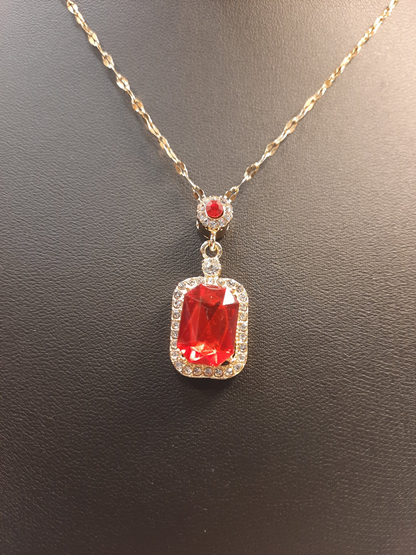 Elegant Women’s Jewellery Set - Gemstone Earrings, Necklace & Ring - Perfect for Weddings, Parties & Special Moments