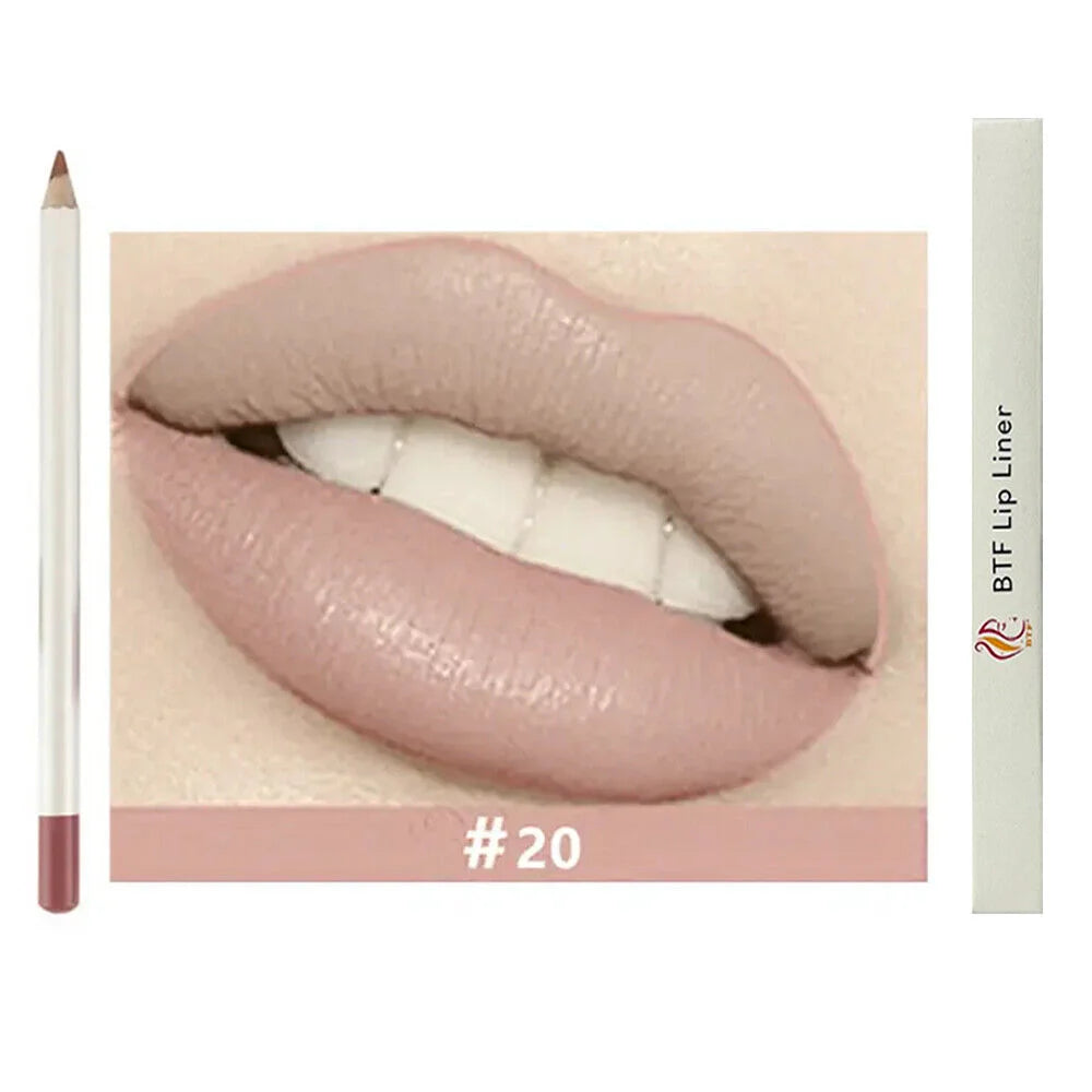 BTF Professional Lip Liner Shade No. 20 – Premium, Smooth & Long-Lasting