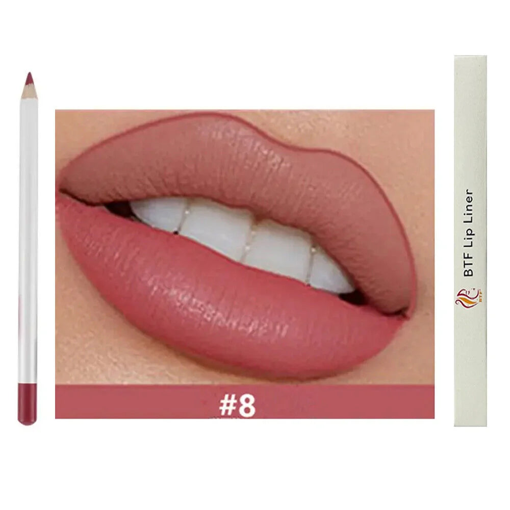 BTF Professional Lip Liner Shade No 8