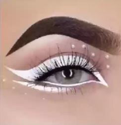 BTF White Soft Kohl Eyeliner Pencil for Eyelashes, Waterline Eyes Create any Eye Shape