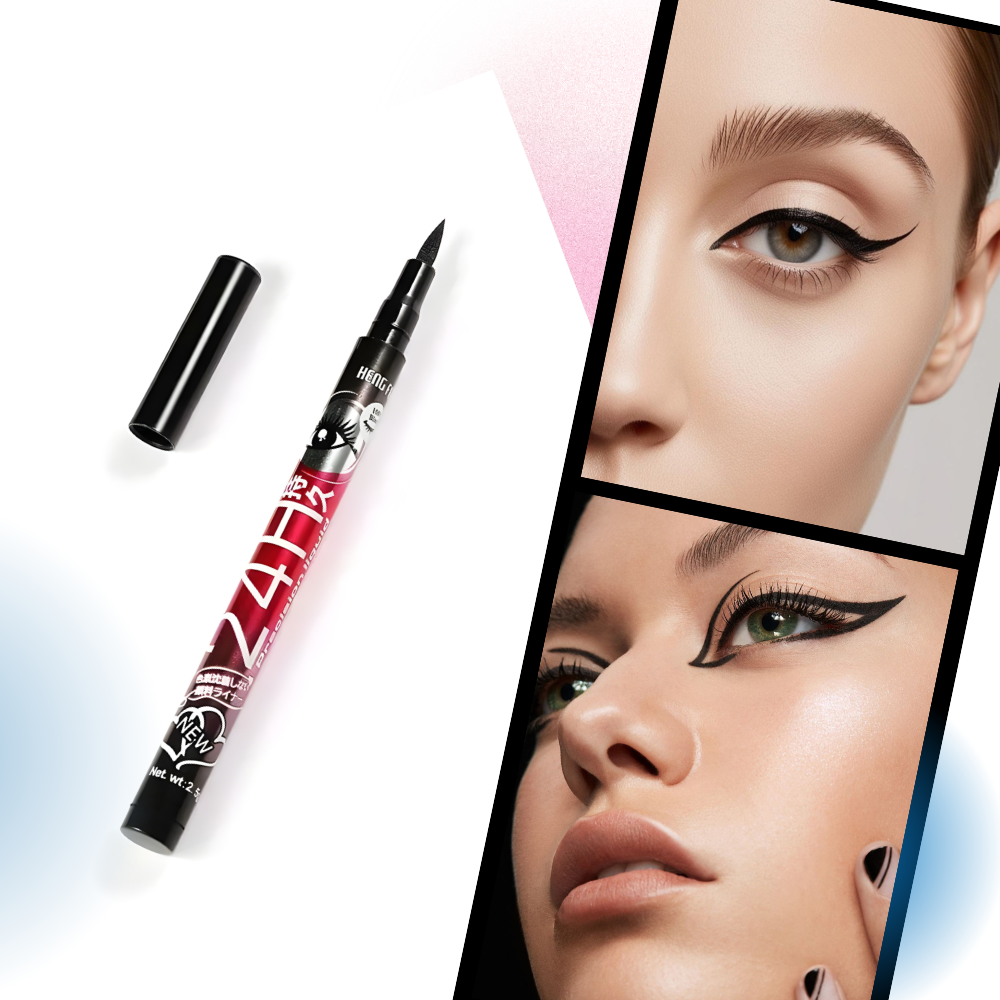 Precise Black 24H Eyeliner, Waterproof, Smudge-Proof Long Lasting Liquid Eyeliner for Bold & Defined Eyes