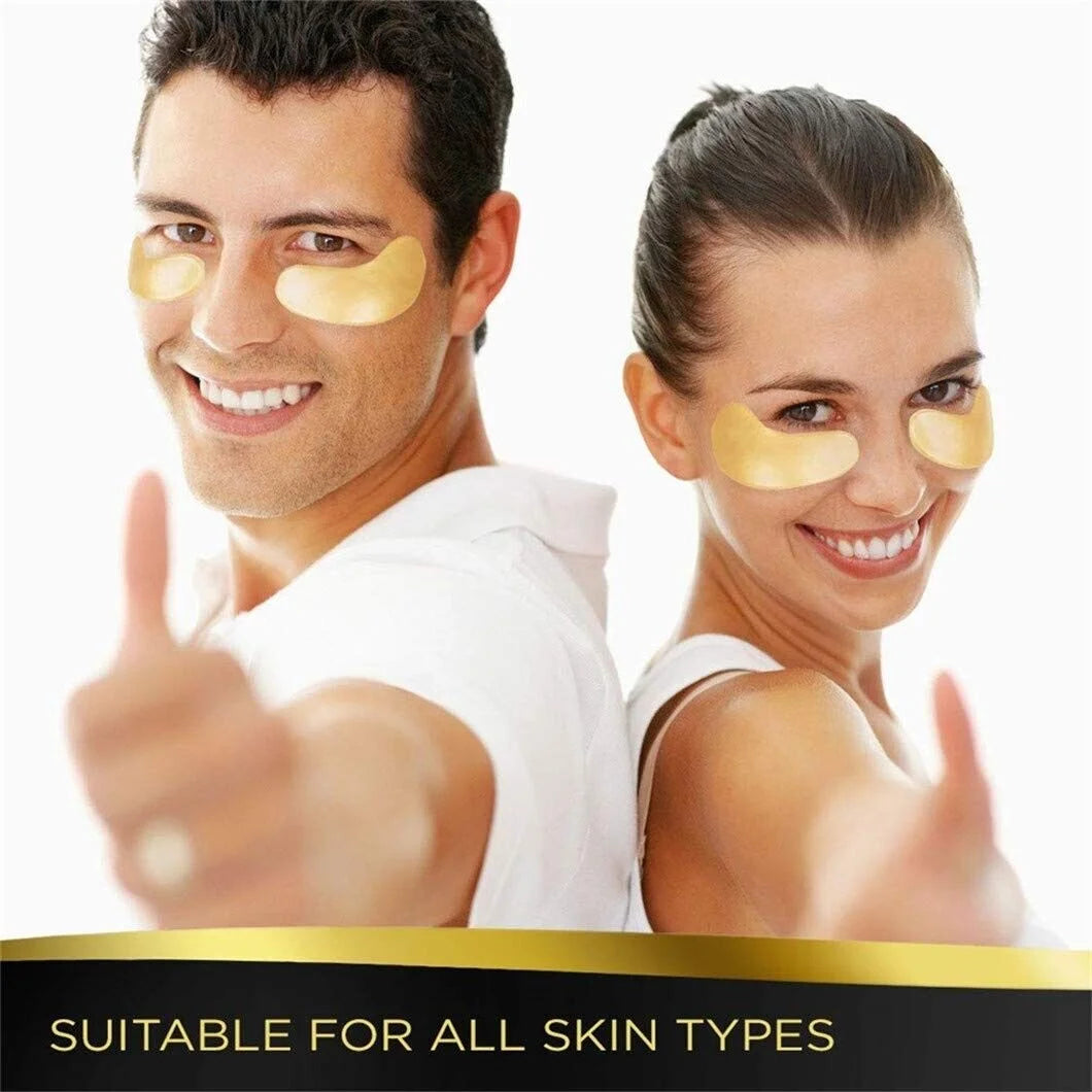 24k Gold Crystal Collagen Under Eye Mask 5 Patches