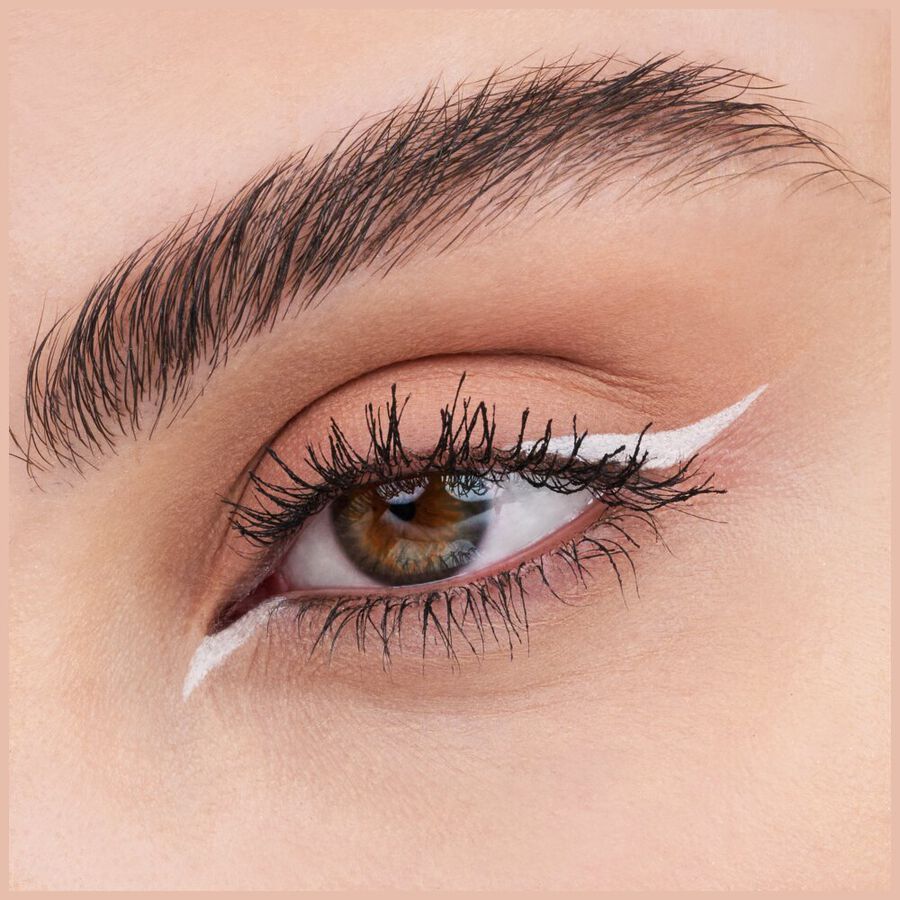 BTF White eyeliner and 5D Eyelashes Mascara Black 2 in 1 Beauty Set Gift for her Eyes Care