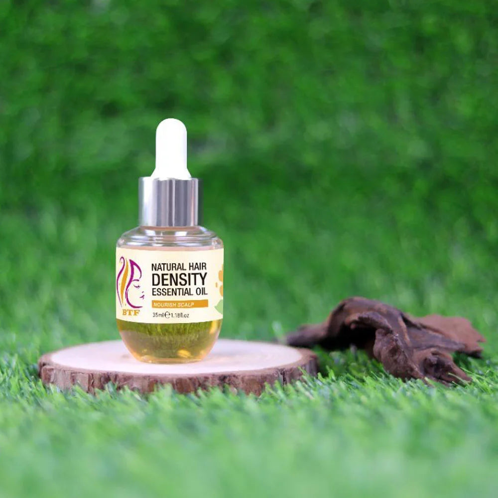 Hair Regrowth, Density & Scalp Care, Natural Solution for Hair Regrowth & Density, Natural Formula for Thicker, Boost Hair Growth & Strength Naturally, BTF hair growth oil.