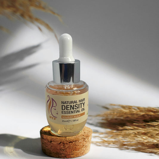BTF Natural Hair Density Essential Oil Organic Ginger and Trimeric Hair Growth Oil Serum