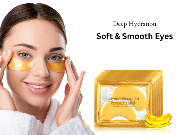 BTF 24K Gold Under Eye Mask for Dark Circles