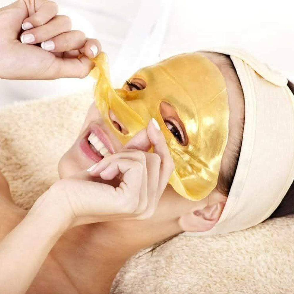 BTF 24K Gold Bio Collagen Crystal Face Facial Moisturising Mask