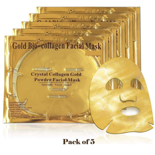 BTF 24K Gold Bio Collagen Crystal Face Facial Moisturising Mask
